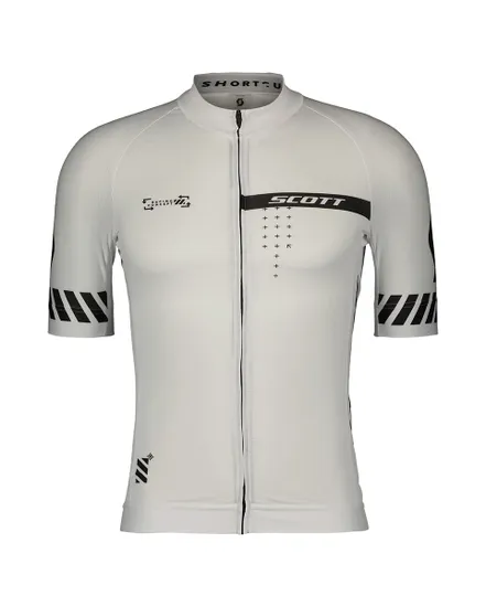 Maillot manches courtes Homme RC PRO Blanc/Noir