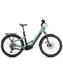 Vélo électrique trekking Femme YAKUN 12 LOW STEP Vert