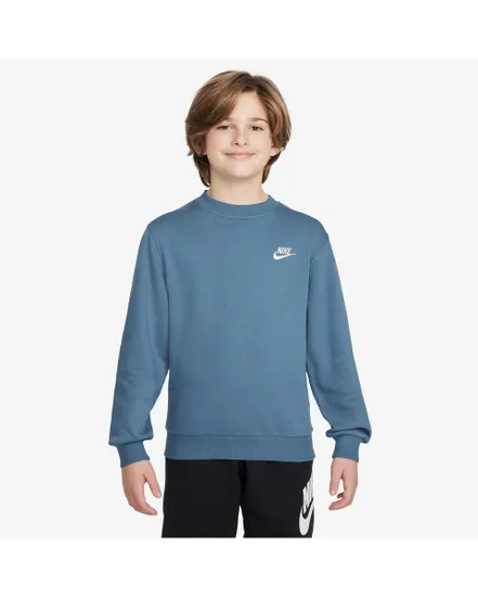 Sweat Enfant plus agé K NSW CLUB FLC CREW LS LBR Bleu