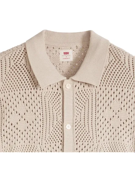 Chemise Camp Sweater Homme Beige