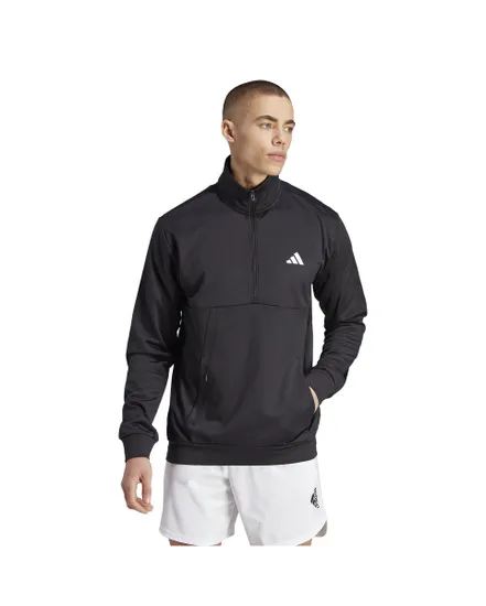 Sweat à capuche Homme M GG SL 1-4 ZIP Noir