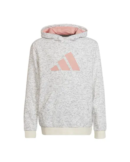 Sweatshirt à capuche manches longues Enfant U 3 BAR HD Blanc