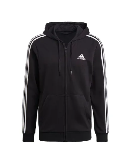 Sweat à capuche avec ZIP Homme M 3S FT FZ HD Noir