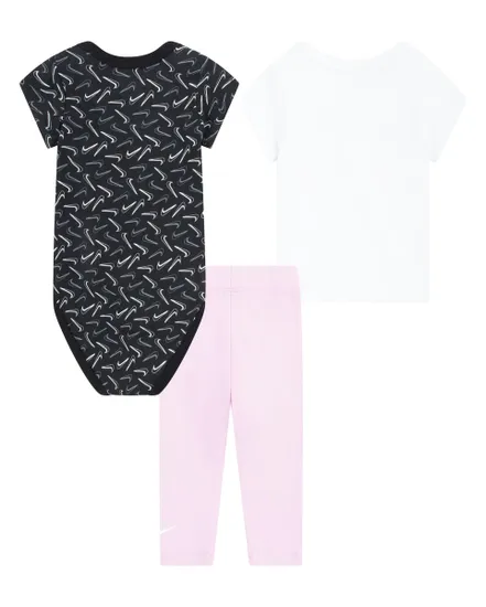 Ensembles Bébé fille SWOOSH LOGO 3 PC SET Noir