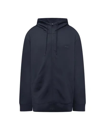 Sweat zippé à capuche Homme SAGGY Noir