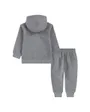 Ensemble sweat et pantalon Bébé garçon MJ ESSENTIALS FLC PO SET Gris