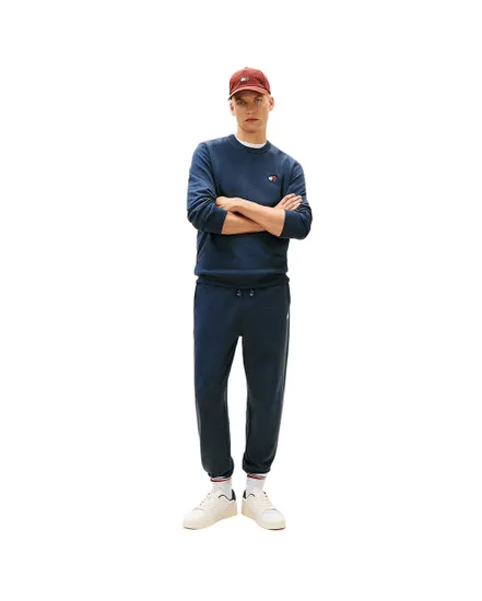 Pantalon de survêtement Homme REG BADGE JOGGER Bleu Marine