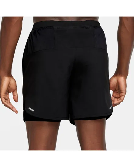 Short de running Homme M NK DF STRIDE 2IN1 SHRT 7IN Noir