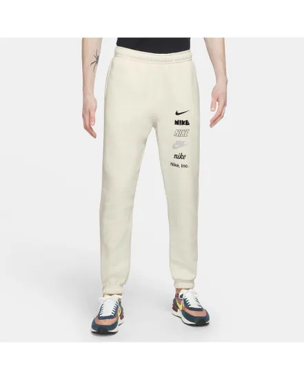 Pantalon de survetement Homme M NK CLUB+ BB CF PANT MLOGO Beige