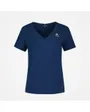 T-shirt manches courtes Femme ESS TEE SS COL V N2 W Bleu