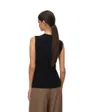 Gilet Femme Vmsaba Sl O Neck Bouton