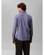 Chemise Homme LS STRIPE SUPIMA STR Bleu Amiral