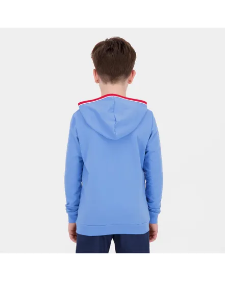 Sweat à capuche TRICOLORE Enfant Bleu