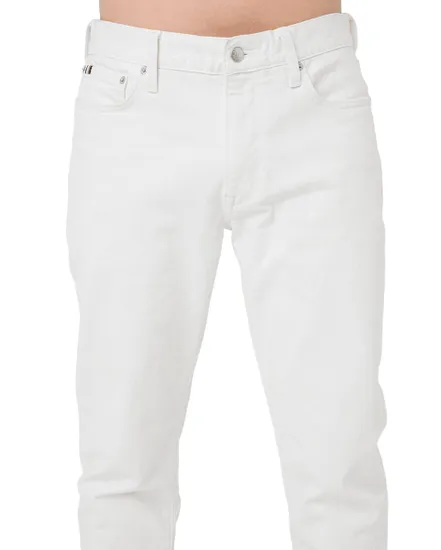 Jean Homme Denton Slim Straight Fit Blanc