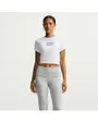 T-shirt Crop Femme Nike Sportswear Chill Knit