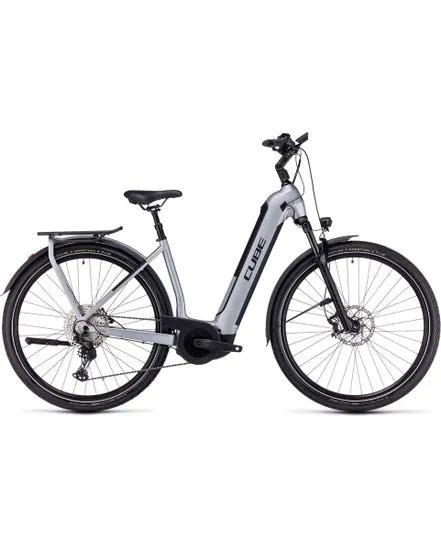 Vélo électrique trekking Unisexe KATHMANDU HYBRID SLX 750 Argent