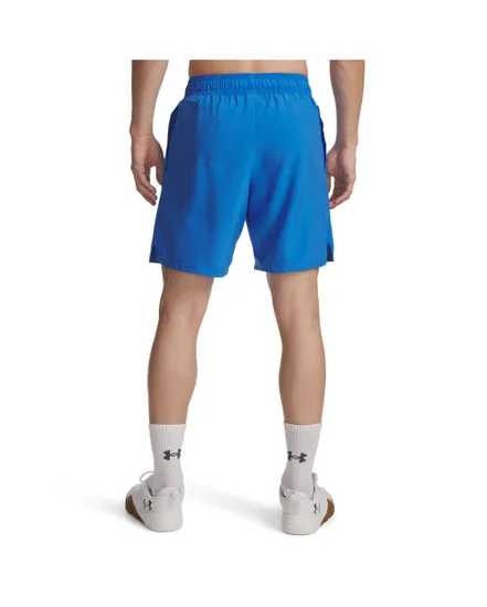 Short Homme UA TECH WOVEN WORDMARK SHORT Bleu