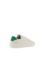Chaussures Homme TH COURT LTH DETAIL ESS Écru/Vert Olive