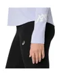 Haut d'entrainement Femme ICON 1/2 ZIP LS TOP Bleu
