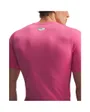 T-shirt Homme UA HG ARMOUR COMP SS Rose
