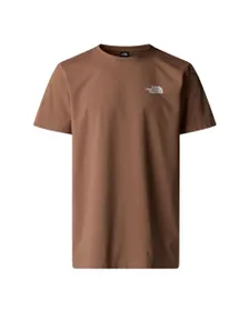T-shirt Homme M SS SIMPLE DOME TEE Marron