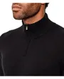 Pull col zippé Homme H-HEMARLO Noir