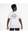 Maillot de football Enfant plus agé PSG Y NK DF STRK SS TOP K 3R Blanc