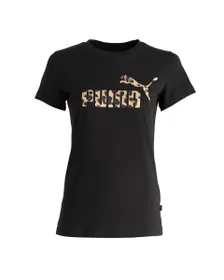 T-shirt Femme W ESS+ANI GRAF TEE Noir