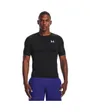 T-shirt manches courtes Homme UA HG ARMOUR COMP SS Noir