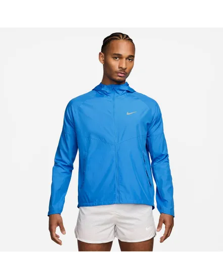 Veste zip à capuche Homme M NK RPL MILER JKT Bleu