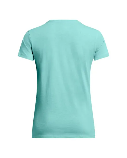 T-Shirt MC Femme UA W SPORTSTYLE LOGO SS Bleu