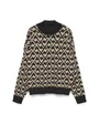 Pull Femme VMARIA ART BATWING HIGHNECK PULLOVER REP Noir