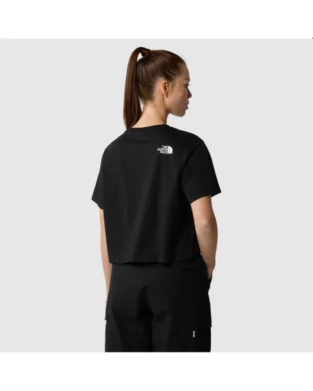 T-shirt Femme W CROPPED SIMPLE DOME TEE Noir