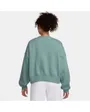 Sweat Femme W NSW PHNX FLC OOS CREW Vert