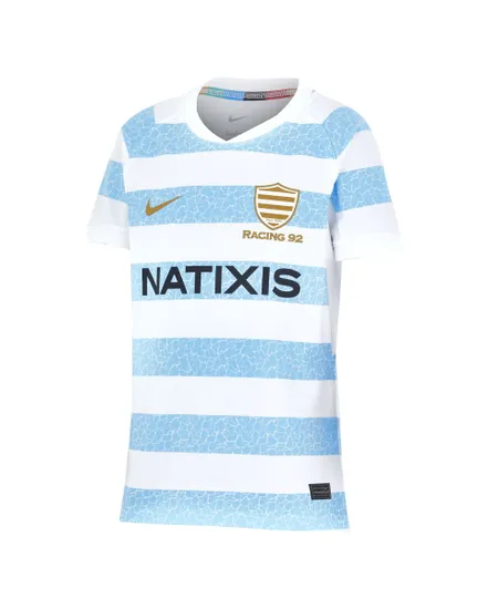 Maillot Enfant plus âgé RACING 92 YOUTH STADIUM SS JERSEY HOME Bleu