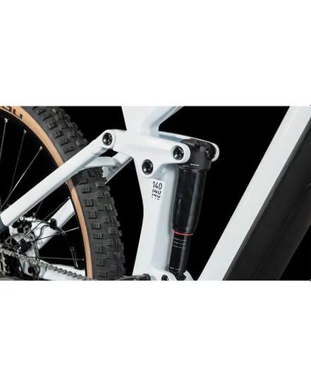 VTT électrique tout suspendu Unisexe STEREO HYBRID 140 HPC PRO 625 Blanc