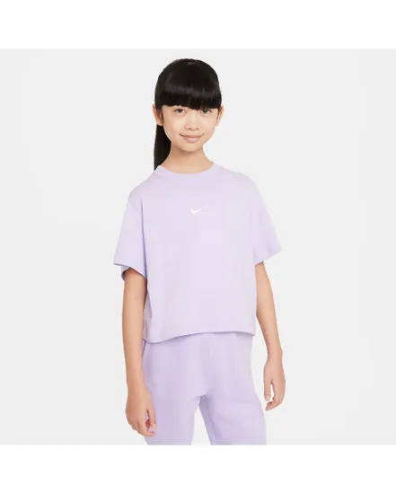 T-shirt Enfant G NSW TEE ESSNTL SS BOXY Violet