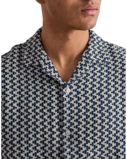 Chemise Homme Jormontauk Crochet Shirt SS SA26 LN
