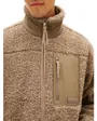 Veste polaire Homme TEDDY FLEECE ZIP THROUGH Taupe