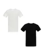 Lot 2 tee-shirts Enfant plus âgé BOY 2PK CREW UNDERSHIRT Noir