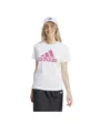 T-shirt Femme W ANIMAL GT Blanc