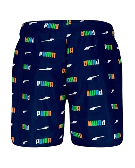 Short De Bain Garçon Printed Logo Mid Shorts