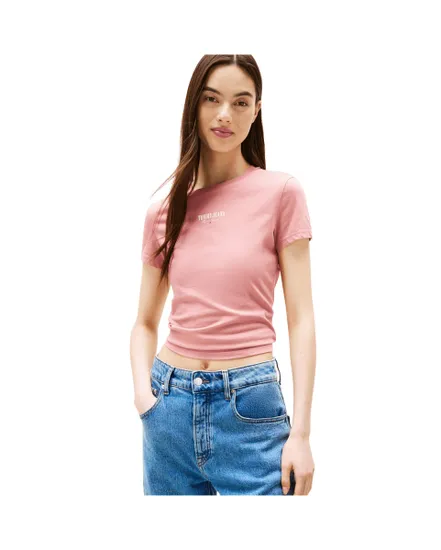 Tee-Shirt Femme Tommy Jeans Slim Essential Logo2