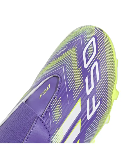 Crampons de football Homme F50 CLUB VEL FG/MG J Violet
