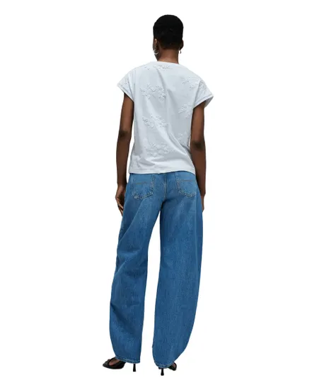 T-Shirt Femme 3D Flower Embroidery