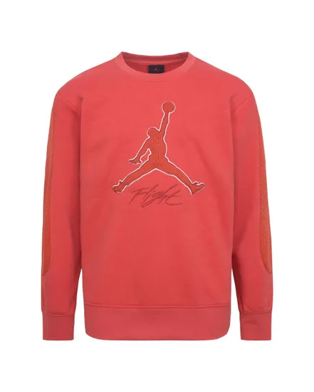 Sweat Garçon OFF COURT FLIGHT CREW Rouge