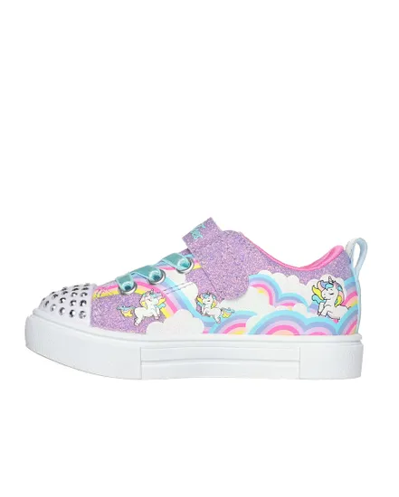 Chaussures Bébé fille TWINKLE TOES : TWINKLE SPARKS - JUMPIN Violet
