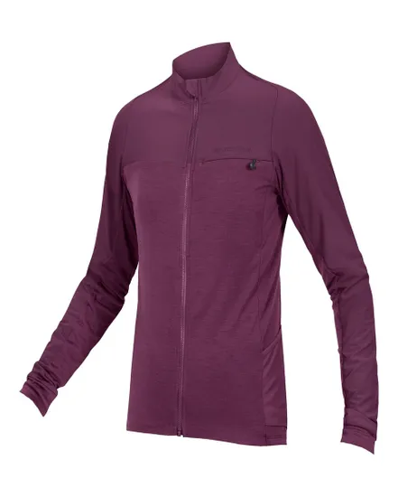 Maillot manches longues Homme GV500 Violet