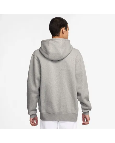 Sweat zip à capuche Homme M NK CLUB BB FZ HOODIE Gris