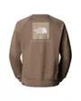 Sweat Homme M RAGLAN BOX NSE CREW Marron